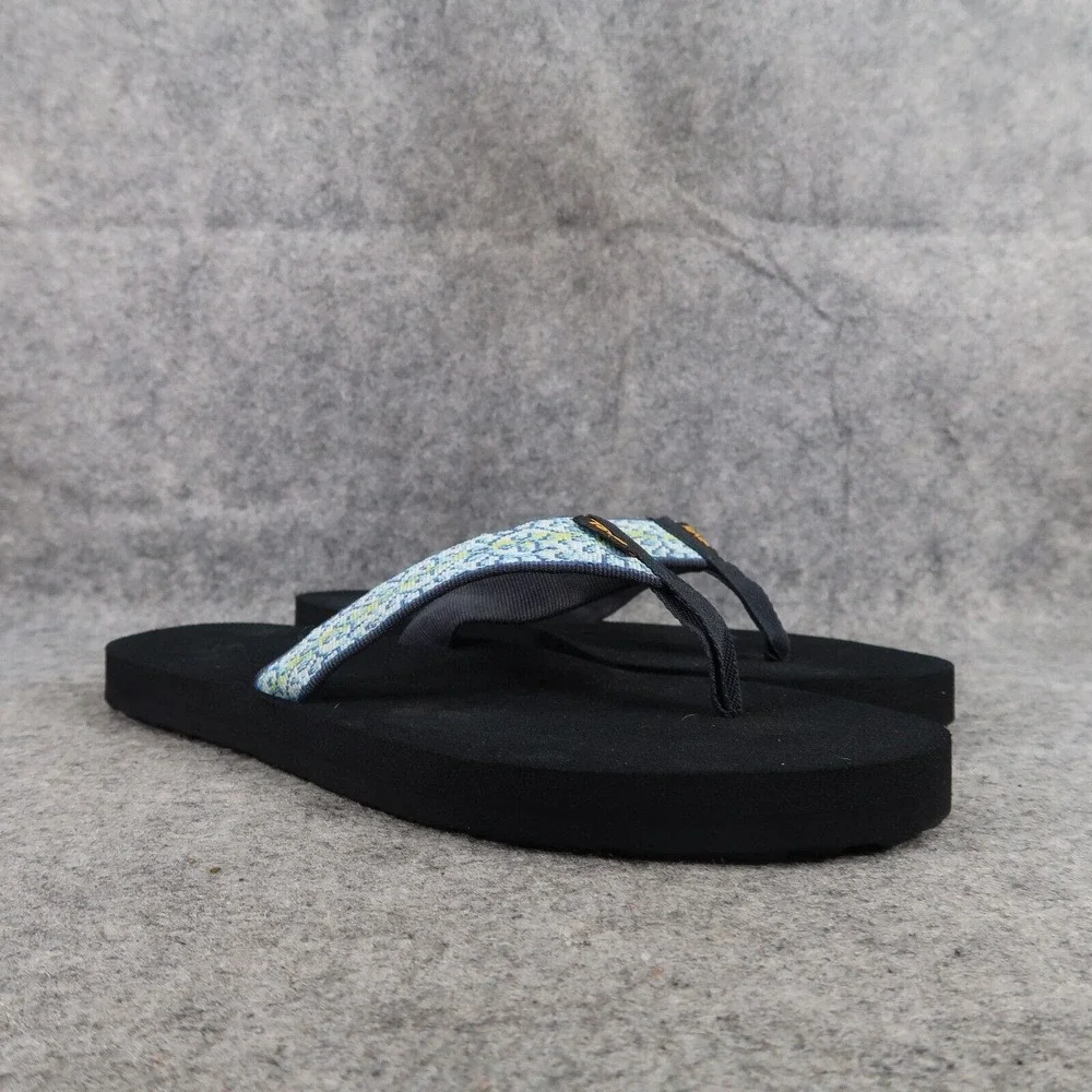 Teva Shoes Womens 11 Sandal Casual Comfort Mush II Outdoor Active Flip Flop Blue